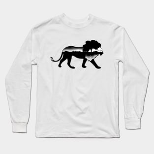 Savanna Lion Long Sleeve T-Shirt